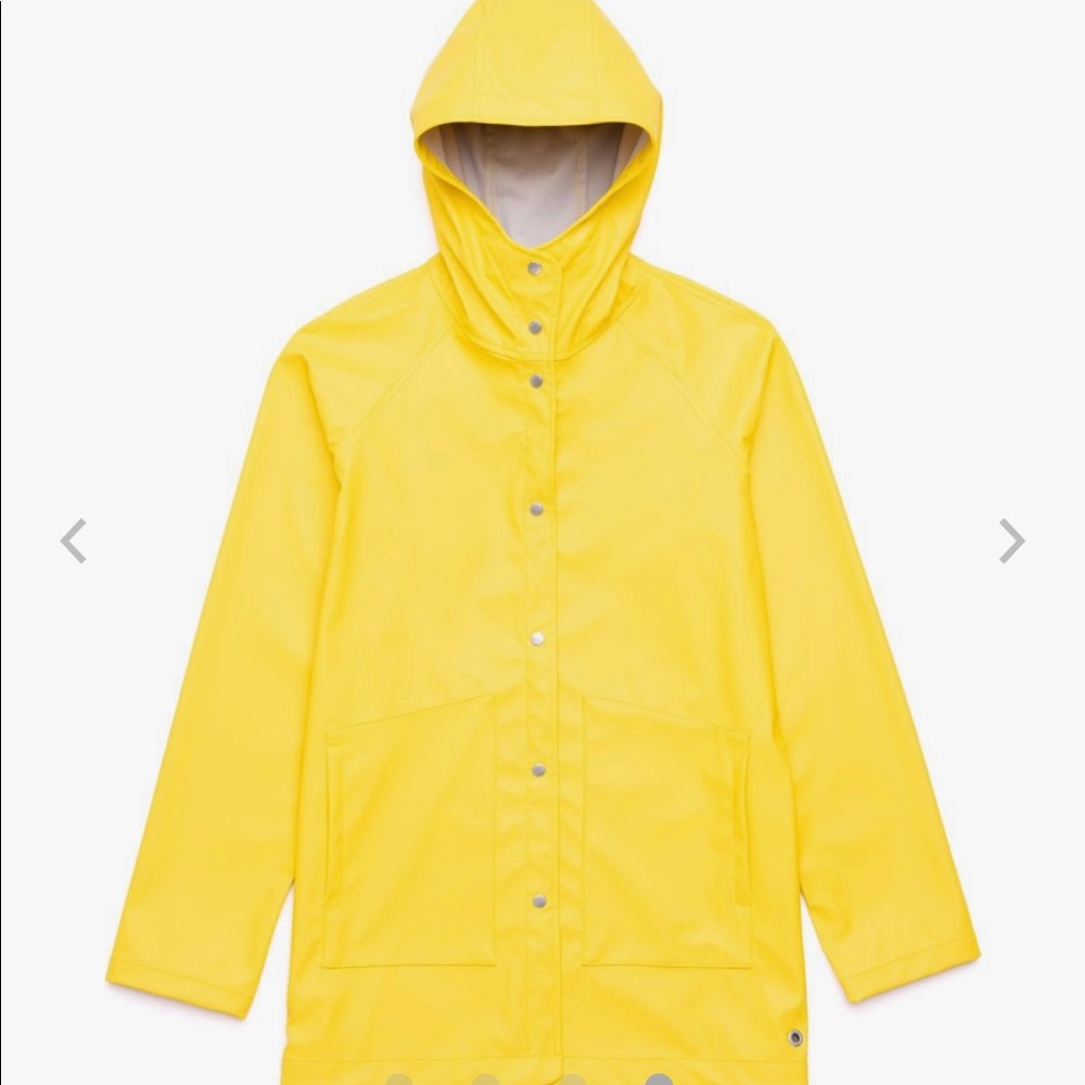Herschel Supply Yellow classic Rain Jacket NWT